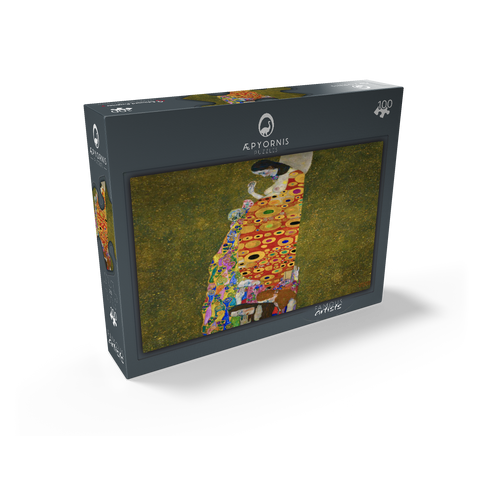 Gustav Klimts Hope II 1907-1908 100 Jigsaw Puzzle box view1