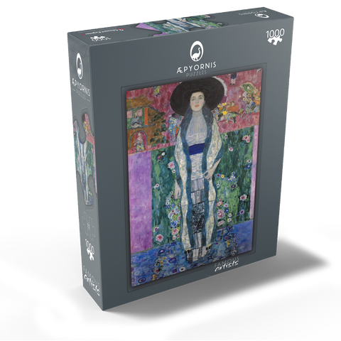 Gustav Klimt's Portrait of Adele Bloch-Bauer (1912) 1000 Jigsaw Puzzle box view1