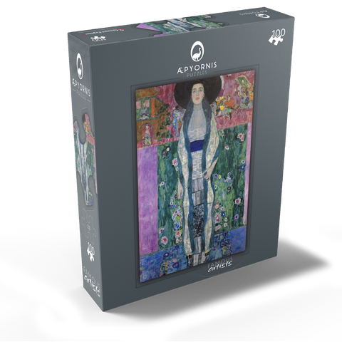 Gustav Klimts Portrait of Adele Bloch-Bauer 1912 100 Jigsaw Puzzle box view1