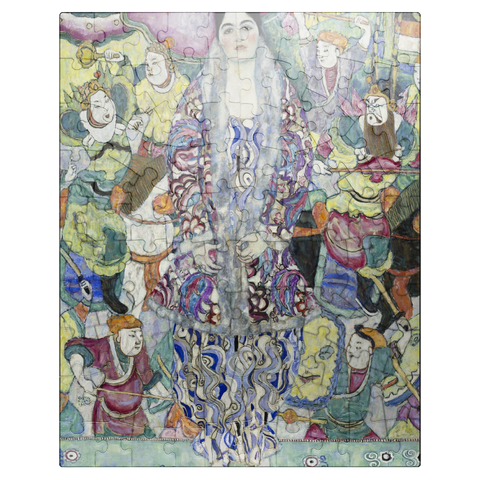 puzzleplate Gustav Klimts Portrait of Friederike Maria Beer 1916 100 Jigsaw Puzzle