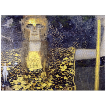 puzzleplate Gustav Klimt's Pallas Athena (1898) 1000 Jigsaw Puzzle