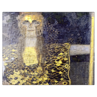 puzzleplate Gustav Klimts Pallas Athena 1898 100 Jigsaw Puzzle