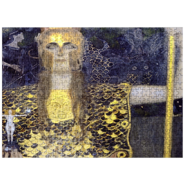 puzzleplate Gustav Klimts Pallas Athena 1898 500 Jigsaw Puzzle