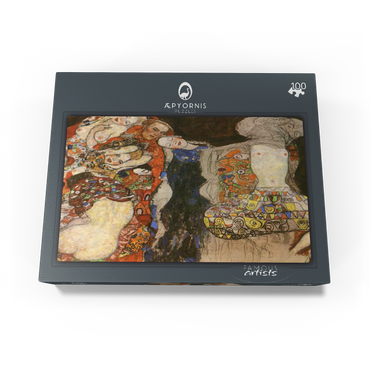 Gustav Klimts The Bride 1917-1918 100 Jigsaw Puzzle box view1