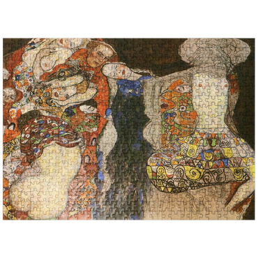 puzzleplate Gustav Klimts The Bride 1917-1918 500 Jigsaw Puzzle