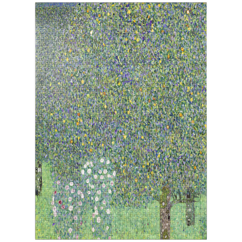puzzleplate Gustav Klimt's Rosebushes under the Trees (1905) 1000 Jigsaw Puzzle