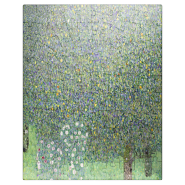 puzzleplate Gustav Klimts Rosebushes under the Trees 1905 100 Jigsaw Puzzle