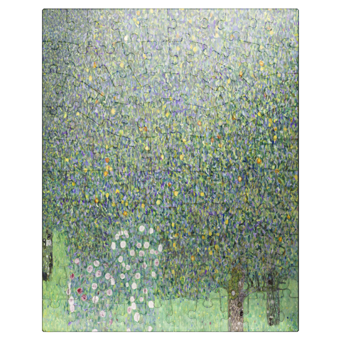 puzzleplate Gustav Klimts Rosebushes under the Trees 1905 100 Jigsaw Puzzle