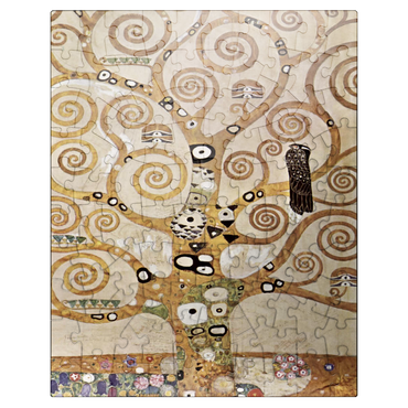 puzzleplate Gustav Klimts L'Arbre de Vie 1905-1909 100 Jigsaw Puzzle
