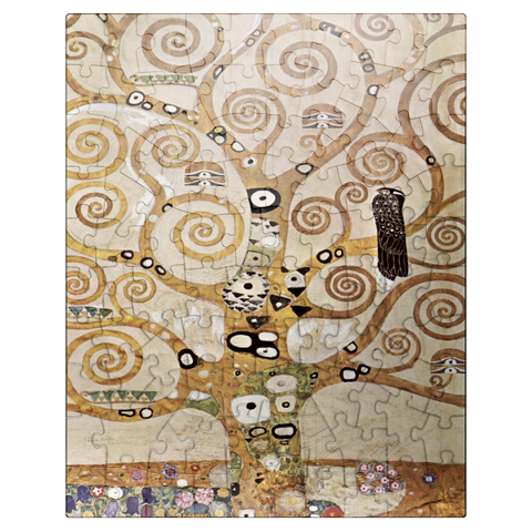 puzzleplate Gustav Klimts L'Arbre de Vie 1905-1909 100 Jigsaw Puzzle