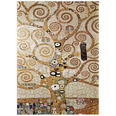puzzleplate Gustav Klimts L'Arbre de Vie 1905-1909 500 Jigsaw Puzzle