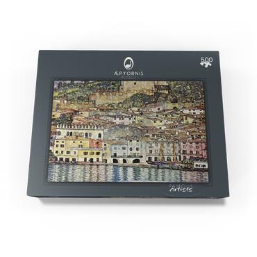 Gustav Klimts Malcesine on Lake Garda 1913 500 Jigsaw Puzzle box view1
