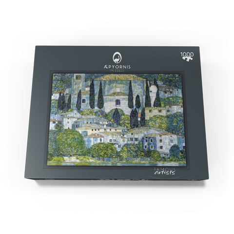 Gustav Klimt's church in Cassone (1913) 1000 Jigsaw Puzzle box view1