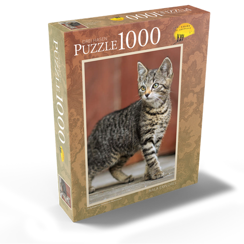 Nala explores 1000 Jigsaw Puzzle box view1