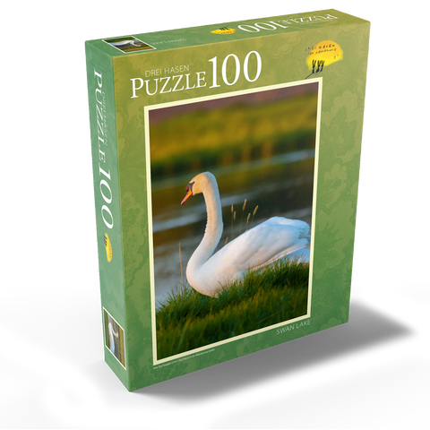 Lake swan 100 Jigsaw Puzzle box view1