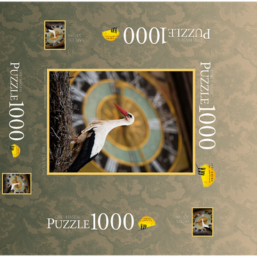 Stork time 1000 Jigsaw Puzzle box 3D Modell