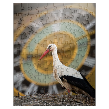 puzzleplate Stork Time 100 Jigsaw Puzzle