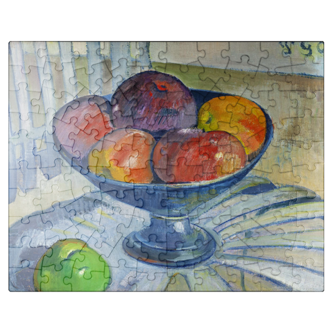 puzzleplate Fruit Dish on a Garden Chair 1890 by Paul Gauguin 100 Jigsaw Puzzle