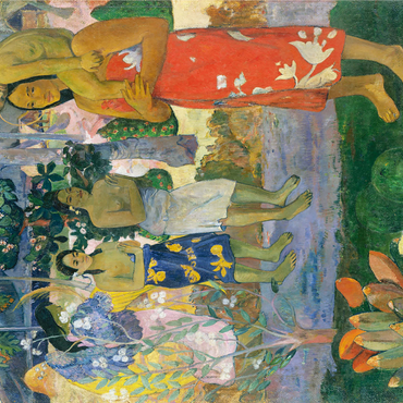 Hail Mary (Ia Orana Maria) (1891) by Paul Gauguin 1000 Jigsaw Puzzle 3D Modell
