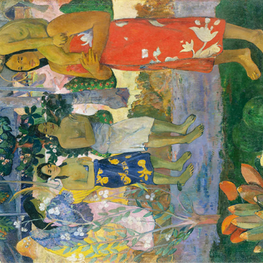Hail Mary Ia Orana Maria 1891 by Paul Gauguin 100 Jigsaw Puzzle 3D Modell