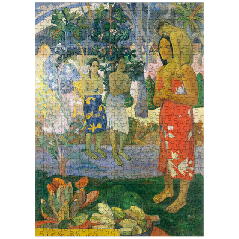 puzzleplate Hail Mary Ia Orana Maria 1891 by Paul Gauguin 500 Jigsaw Puzzle