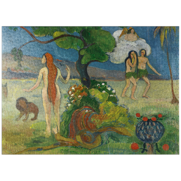 puzzleplate Paradise Lost (1848-1903) by Paul Gauguin 1000 Jigsaw Puzzle