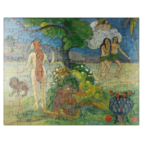 puzzleplate Paradise Lost 1848-1903 by Paul Gauguin 100 Jigsaw Puzzle
