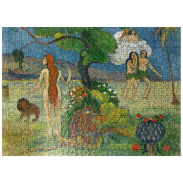 puzzleplate Paradise Lost 1848-1903 by Paul Gauguin 500 Jigsaw Puzzle