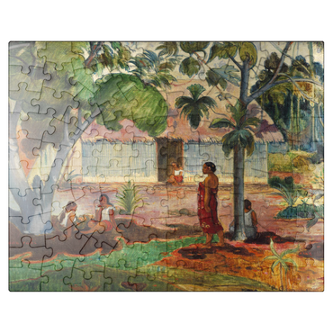 puzzleplate The Large Tree 1891 by Paul Gauguin 100 Jigsaw Puzzle