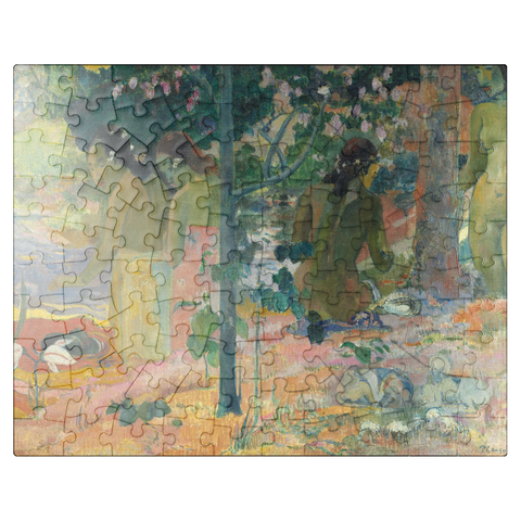 puzzleplate The Bathers 1897 by Paul Gauguin 100 Jigsaw Puzzle