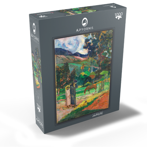 Tahitian Landscape (1892) by Paul Gauguin 1000 Jigsaw Puzzle box view1