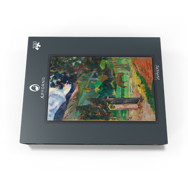Tahitian Landscape 1892 by Paul Gauguin 100 Jigsaw Puzzle box view1
