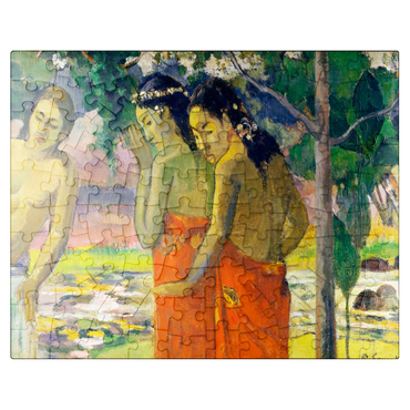 puzzleplate Three Tahitian Women 1896 by Paul Gauguin 100 Jigsaw Puzzle