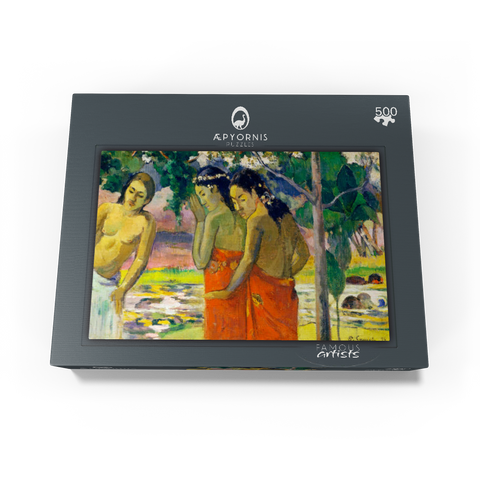 Three Tahitian Women 1896 by Paul Gauguin 500 Jigsaw Puzzle box view1