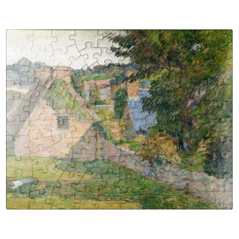 puzzleplate The Field of Derout-Lollichon 1886 by Paul Gauguin 100 Jigsaw Puzzle