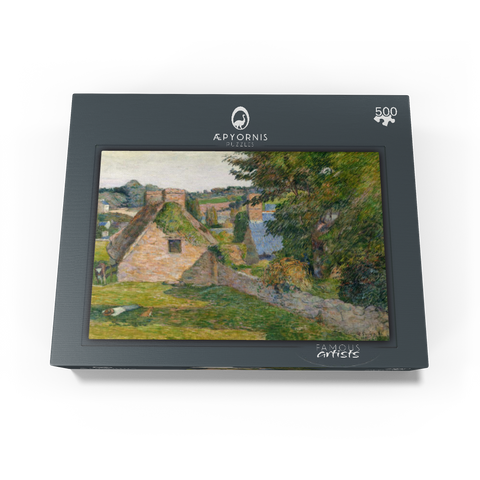 The Field of Derout-Lollichon 1886 by Paul Gauguin 500 Jigsaw Puzzle box view1