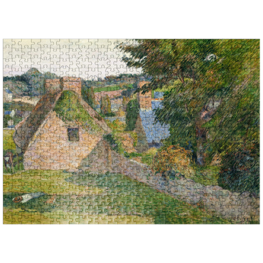 puzzleplate The Field of Derout-Lollichon 1886 by Paul Gauguin 500 Jigsaw Puzzle