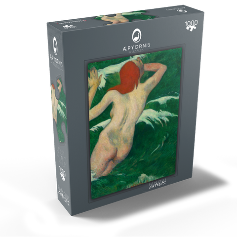 In the Waves (Dans les Vagues) (1889) by Paul Gauguin 1000 Jigsaw Puzzle box view1