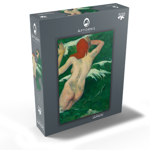 In the Waves (Dans les Vagues) 1889 by Paul Gauguin 500 Jigsaw Puzzle box view1