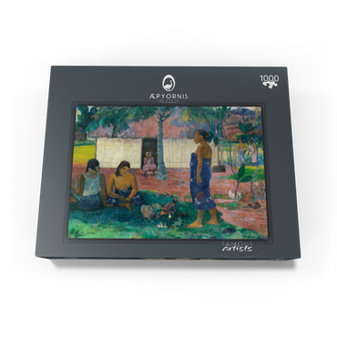 Why Are You Angry? (No te aha oe riri) (1896) by Paul Gauguin 1000 Jigsaw Puzzle box view1