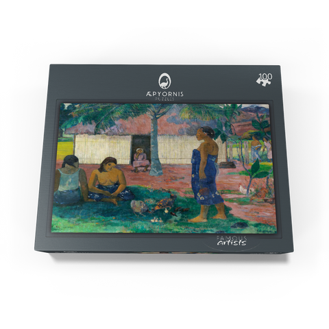 Why Are You Angry? (No te aha oe riri) 1896 by Paul Gauguin 100 Jigsaw Puzzle box view1
