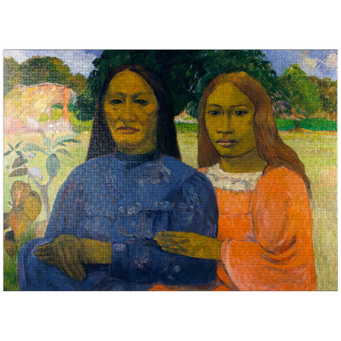 puzzleplate Two Women (ca. 1901-1902) by Paul Gauguin 1000 Jigsaw Puzzle