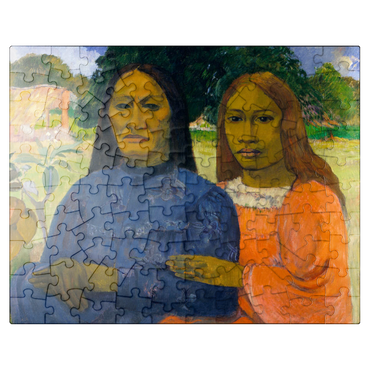 puzzleplate Two Women 1901-1902 by Paul Gauguin 100 Jigsaw Puzzle