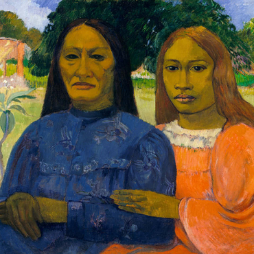 Two Women 1901-1902 by Paul Gauguin 100 Jigsaw Puzzle 3D Modell