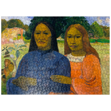 puzzleplate Two Women 1901-1902 by Paul Gauguin 500 Jigsaw Puzzle