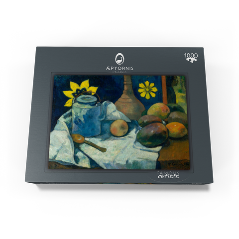 Still Life with Teapot and Fruit (1896) by Paul Gauguin 1000 Jigsaw Puzzle box view1