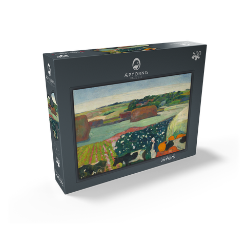Haystacks in Brittany 1890 by Paul Gauguin 500 Jigsaw Puzzle box view1