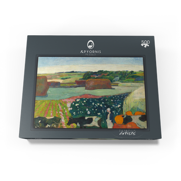 Haystacks in Brittany 1890 by Paul Gauguin 500 Jigsaw Puzzle box view1