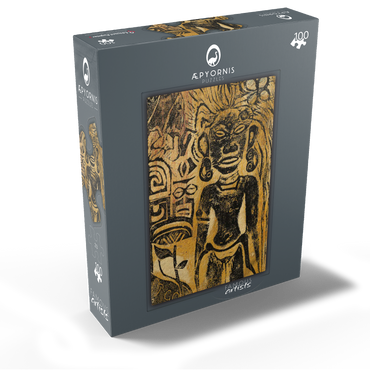 Tahitian Idol - The Goddess Hina ca. 1894-1895 by Paul Gauguin 100 Jigsaw Puzzle box view1