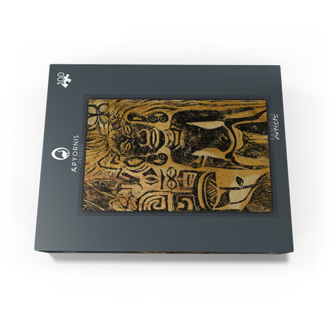 Tahitian Idol - The Goddess Hina ca. 1894-1895 by Paul Gauguin 100 Jigsaw Puzzle box view1